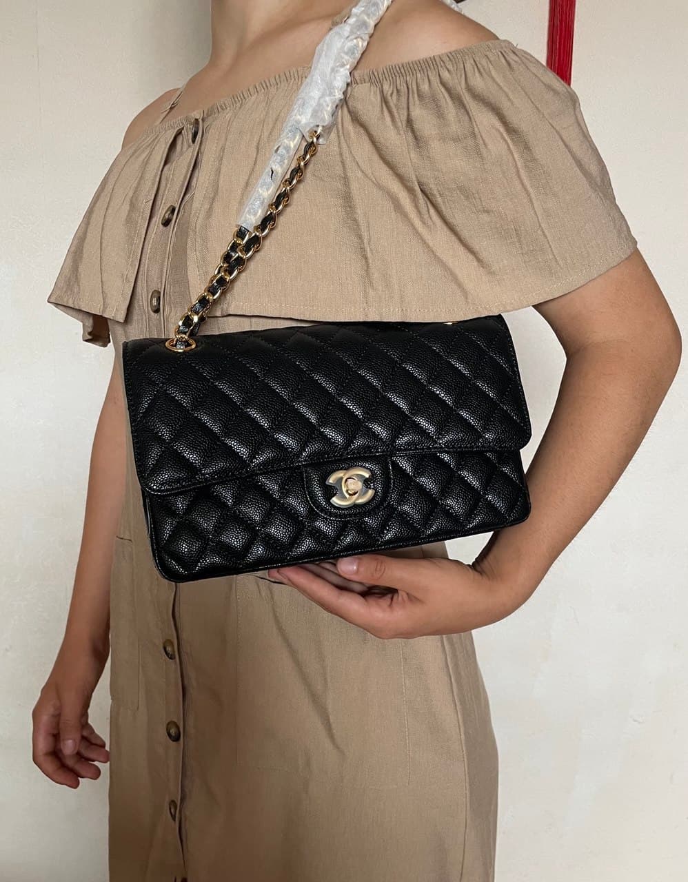 Жіноча сумка Chanel класична 25 см. — Фото 10 з 10