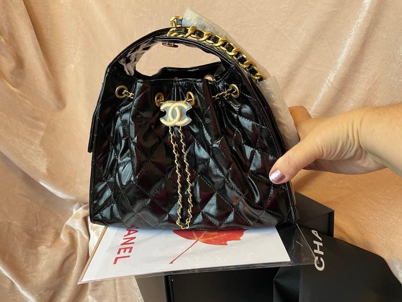 Жіноча сумка Chanel hobo. — Фото 2 з 9