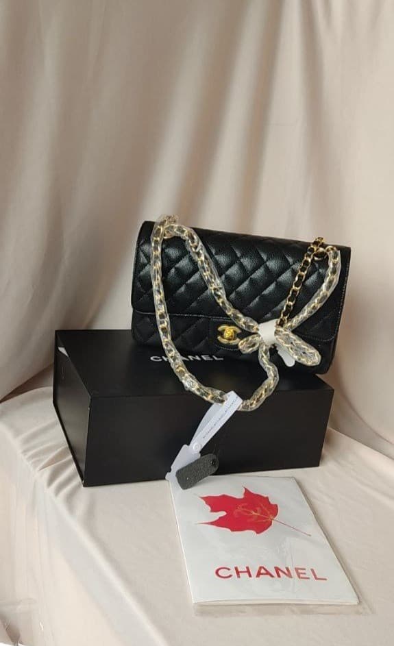 Жіноча сумка Chanel класична 25 см. — Фото 9 з 10