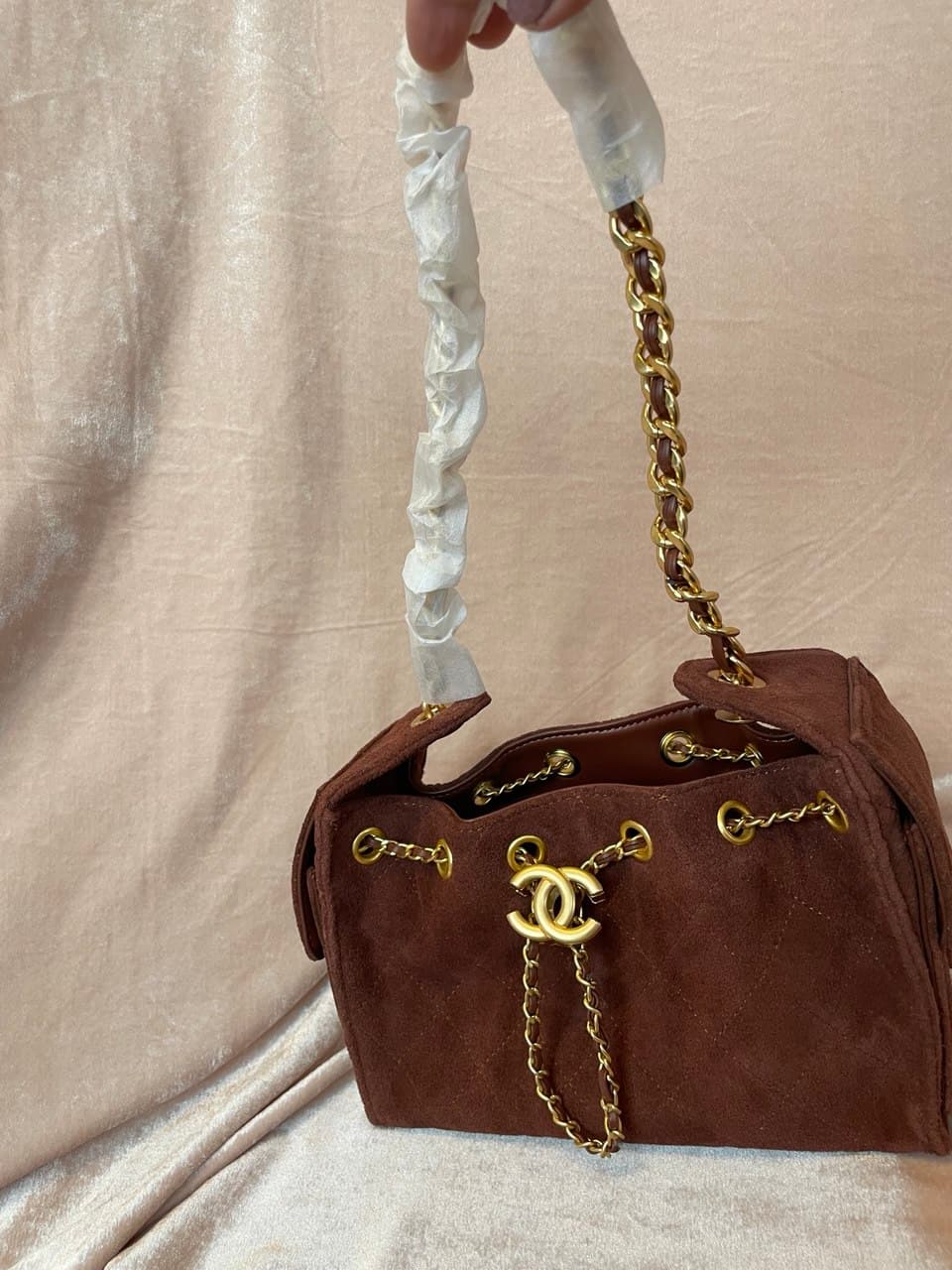 Жіноча сумка Chanel hobo 22 cм. — Фото 4 з 7