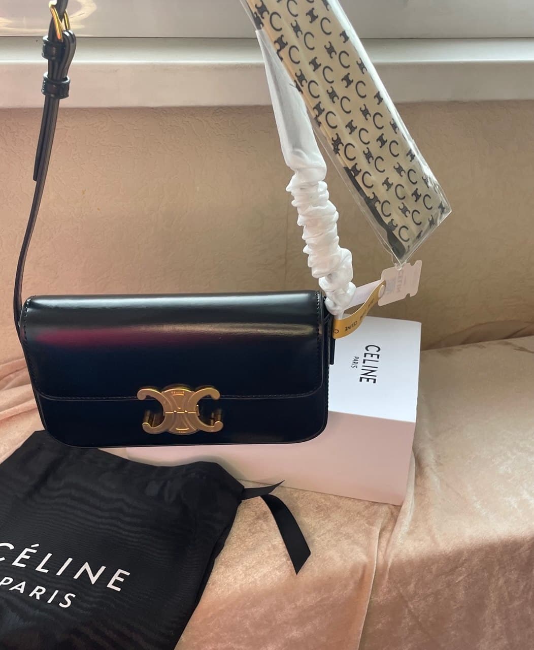 Жіноча сумка Celine Triomphe 21см. — Фото 6 з 9